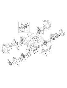 Drive Assembly 12Av566a parts for Mtd Gold Self-Propelled Walk-Behind Mower 12AV566A004 / 2010 from AppliancePartsPros.com