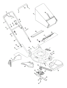 General Assembly 12Av566a parts for Mtd Gold Self-Propelled Walk-Behind Mower 12AV566A004 / 2010 from AppliancePartsPros.com