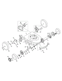 Drive Assembly parts for Mtd Gold Self-Propelled Walk-Behind Mower 12AV569S204 / 2009 from AppliancePartsPros.com