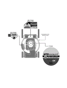Label Map 12Avb26n704 parts for Mtd Gold Self-Propelled Walk-Behind Mower 12AVB26N704 / 2012 from AppliancePartsPros.com