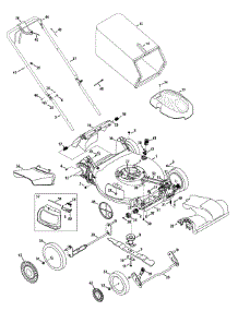 General Assembly parts for Mtd Gold Self-Propelled Walk-Behind Mower 12AVB26N704 / 2013 from AppliancePartsPros.com