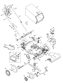 General Assembly parts for Mtd Gold Self-Propelled Walk-Behind Mower 12AVB26N704 / 2014 from AppliancePartsPros.com