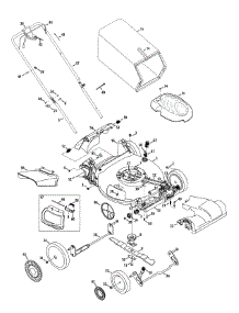 General Assembly parts for Mtd Gold Self-Propelled Walk-Behind Mower 12AVB2M7004 / 2013 from AppliancePartsPros.com