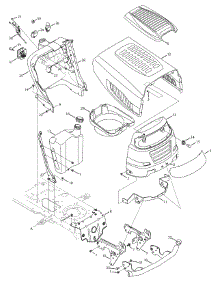 Hood, Dash, Grille & Bumper parts for Mtd Gold Lawn Tractor 13AA625P004 / 2009 from AppliancePartsPros.com