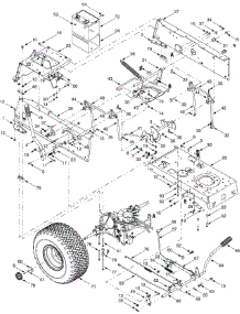 Controls, Battery parts for Mtd Gold Lawn Tractor 13AD698G300 / 2003 from AppliancePartsPros.com
