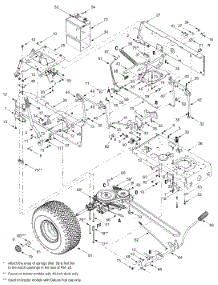 Frame, Controls parts for Mtd Gold Lawn Tractor 13AG688H300 / 2004 from AppliancePartsPros.com