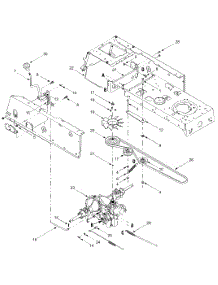 Drive parts for Mtd Gold Lawn Tractor 13AJ698G300 / 2004 from AppliancePartsPros.com