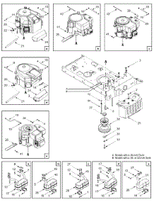 Engine Accessories parts for Mtd Gold Lawn Tractor 13AJ698G300 / 2004 from AppliancePartsPros.com