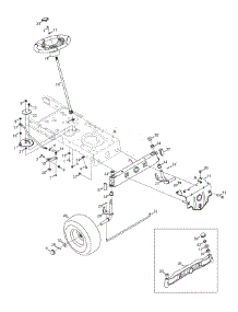 Steering parts for Mtd Gold Lawn Tractor 13AJ795G004 / 2008 from AppliancePartsPros.com