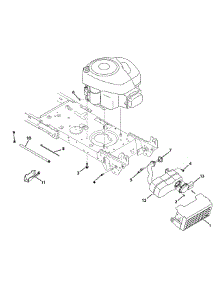 Engine Accessories - Briggs parts for Mtd Gold Lawn Tractor 13AJ795S004 / 2012 from AppliancePartsPros.com