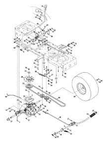 Transmission parts for Mtd Gold Lawn Tractor 13AJ795S004 / 2012 from AppliancePartsPros.com