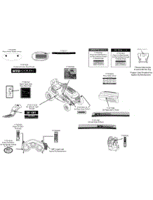Label Map parts for Mtd Gold Lawn Tractor 13AP925P004 / 2012 from AppliancePartsPros.com
