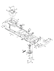 Pto & Battery parts for Mtd Gold Lawn Tractor 13AP925P004 / 2012 from AppliancePartsPros.com