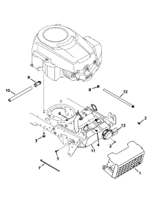 Engine Accessories - Kohler parts for Mtd Gold Lawn Tractor 13AX795S004 / 2012 from AppliancePartsPros.com