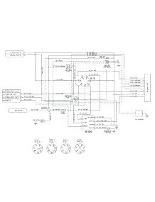 Wiring Diagram parts for Mtd Gold Lawn Tractor 13AX915T004 / 2011 from AppliancePartsPros.com