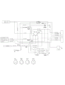 Electrical Schematic parts for Mtd Gold Lawn Tractor 13AX935T004 / 2014 from AppliancePartsPros.com