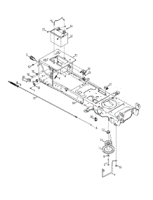 Manual Pto & Battery parts for Mtd Gold Lawn Tractor 13AX935T004 / 2014 from AppliancePartsPros.com