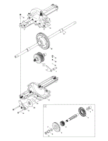 Transmission parts for Mtd Gold Lawn Tractor 13AX935T004 / 2014 from AppliancePartsPros.com
