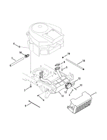 Briggs & Stratton Twin Cylinder Engine parts for Mtd Gold Garden Tractor 14AA815K004 / 2009 from AppliancePartsPros.com