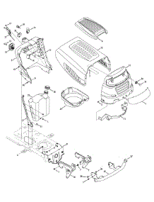 Hood, Grille, Dash & Bumper parts for Mtd Gold Garden Tractor 14AA815K004 / 2009 from AppliancePartsPros.com