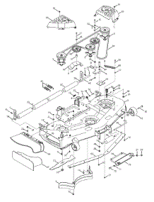 Mowing Deck 54 Inch parts for Mtd Gold Garden Tractor 14AA815K004 / 2009 from AppliancePartsPros.com