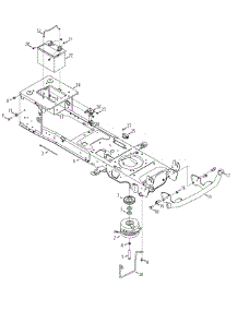 Pto & Battery parts for Mtd Gold Garden Tractor 14AA945K004 / 2010 from AppliancePartsPros.com