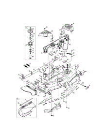 Mower Deck parts for Mtd Gold Garden Tractor 14AK945K004 / 2011 from AppliancePartsPros.com