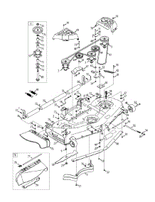 Mower Deck 54-Inch parts for Mtd Gold Garden Tractor 14AK945K004 / 2012 from AppliancePartsPros.com