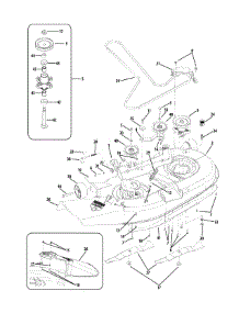 Mower Deck 42 Inch parts for Mtd Gold Z-Series 17AE2ACG004 / 2009 from AppliancePartsPros.com