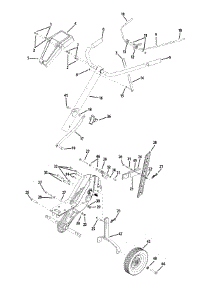General Assembly parts for Mtd Gold Tiller 21A-39M8704 / 2014 from AppliancePartsPros.com
