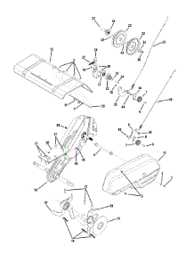 Tine & Drive parts for Mtd Gold Tiller 21A-39M8704 / 2015 from AppliancePartsPros.com