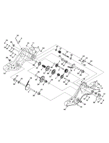 Transmission Assembly parts for Mtd Gold Tiller 21AB452A004 / 2009 from AppliancePartsPros.com