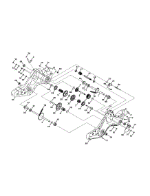 Gearcase 450 Series parts for Mtd Gold Tiller 21AB452A004 / 2011 from AppliancePartsPros.com