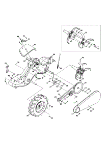 Tine & Drive parts for Mtd Gold Tiller 21AB45M8704 / 2015 from AppliancePartsPros.com