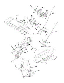 Tine & Drive 21B-39M parts for Mtd Gold Tiller 21B-39M8704 / 2012 from AppliancePartsPros.com