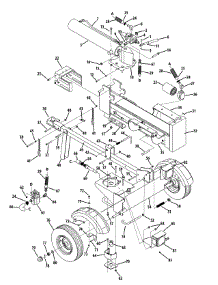 General Assembly parts for Mtd Gold Log Splitter 24BF510E204 / 2009 from AppliancePartsPros.com