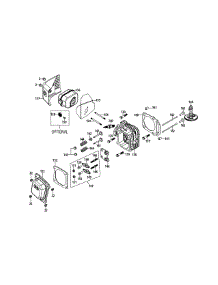 1P70l0a Cylinder Head parts for Mtd Gold Log Splitter 24BF51MM004 / 2010 from AppliancePartsPros.com
