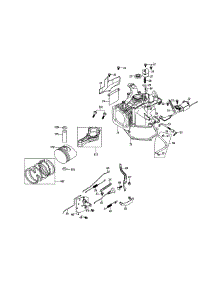 1P70l0a-11 Crankcase parts for Mtd Gold Log Splitter 24BF51MM004 / 2011 from AppliancePartsPros.com