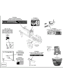 Label Map 24Bf51mx704 parts for Mtd Gold Log Splitter 24BF51MX704 / 2014 from AppliancePartsPros.com