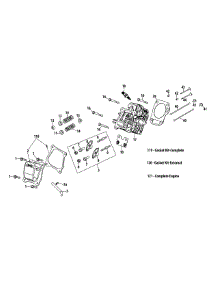 170-Lu Cylinder Head parts for Mtd Gold Log Splitter 24BG57M1704 / 2012 from AppliancePartsPros.com