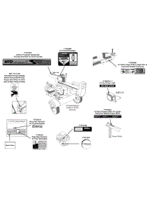 Label Map 24Bg57m1704 parts for Mtd Gold Log Splitter 24BG57M1704 / 2013 from AppliancePartsPros.com