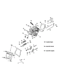 170-Du Cylinder Head parts for Mtd Gold Log Splitter 24BG57M1704 / 2014 from AppliancePartsPros.com