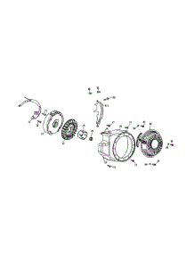 170-L0 Flywheel & Blower Housing parts for Mtd Gold Log Splitter 24BG57M3004 / 2010 from AppliancePartsPros.com