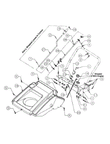Cover & Dash parts for Mtd Gold Snow Thrower 317E152-382 / 1997 from AppliancePartsPros.com