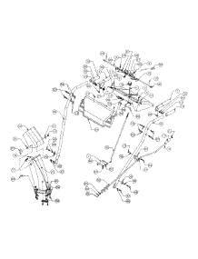 Handle Assembly parts for Mtd Gold Snow Thrower 317E610E382 / 1997 from AppliancePartsPros.com