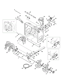Auger & Auger Housing parts for Mtd Gold Snow Thrower 31AH55LH704 / 2011 from AppliancePartsPros.com