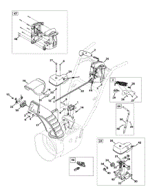 Chute Control parts for Mtd Gold Snow Thrower 31AH55LH704 / 2011 from AppliancePartsPros.com