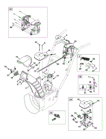 Chute 4-Way Control (Non-Electric) parts for Mtd Gold Snow Thrower 31AH55LH704 / 2012 from AppliancePartsPros.com