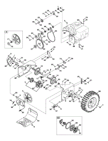 Drive System parts for Mtd Gold Snow Thrower 31AH55LH704 / 2013 from AppliancePartsPros.com