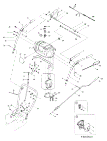 Handle A6l parts for Mtd Gold Snow Thrower 31AH6LKH722 / 2005 from AppliancePartsPros.com
